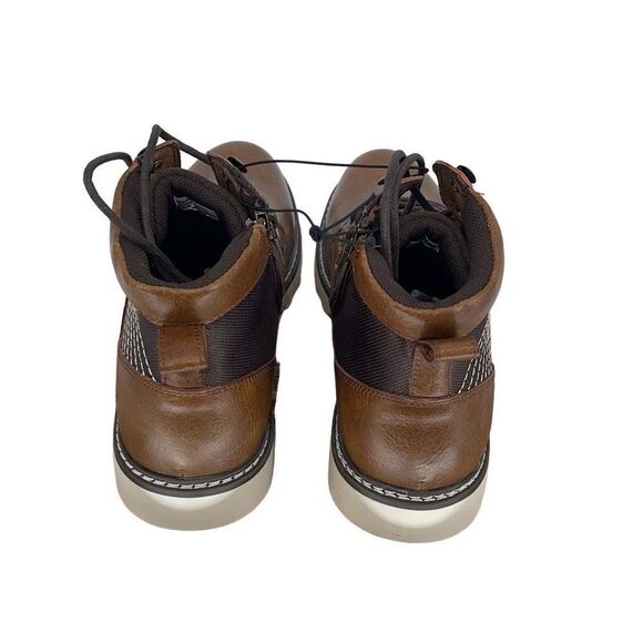 Madden By Steve Madden Mens High Top M-Drommy Combat Boots Tan Size 8.5 NWOT - Picture 5 of 9